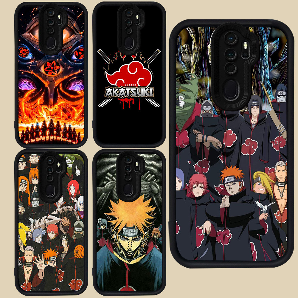 ปลอกสีดําสําหรับ OPPO A5 A37 A39 A9 2020 A83 Reno 2F F11 2Z Pro R64 Akatsuki