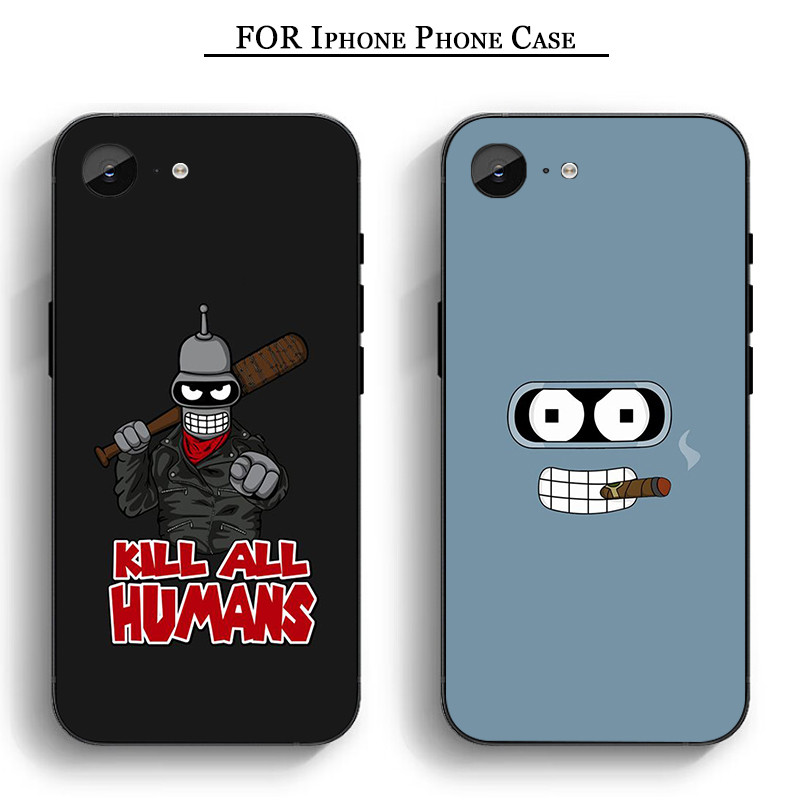 CU80 Futurama iPhone 11 12 Pro Max Mini 6 7 8 Plus Plus 6S X XS Max XR SE Soft Case