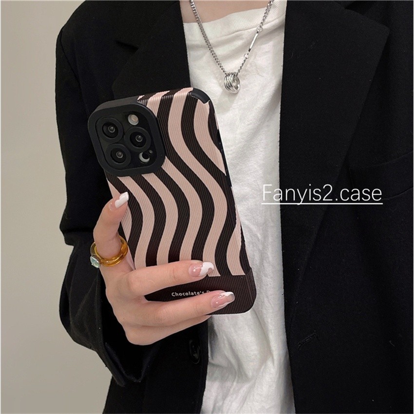 เคสโทรศัพท์มือถือ ลายคลื่น สําหรับ Vivo Y76 V23e V23 Pro V21 Y15A Y15s T1X Y21s Y33s Y21T Y33T Y20