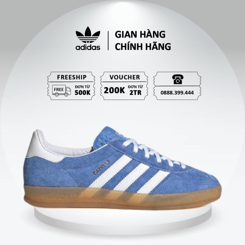 | ของแท้ | รองเท้าผ้าใบ Adidas GazelleBlue Fusion HQ8717