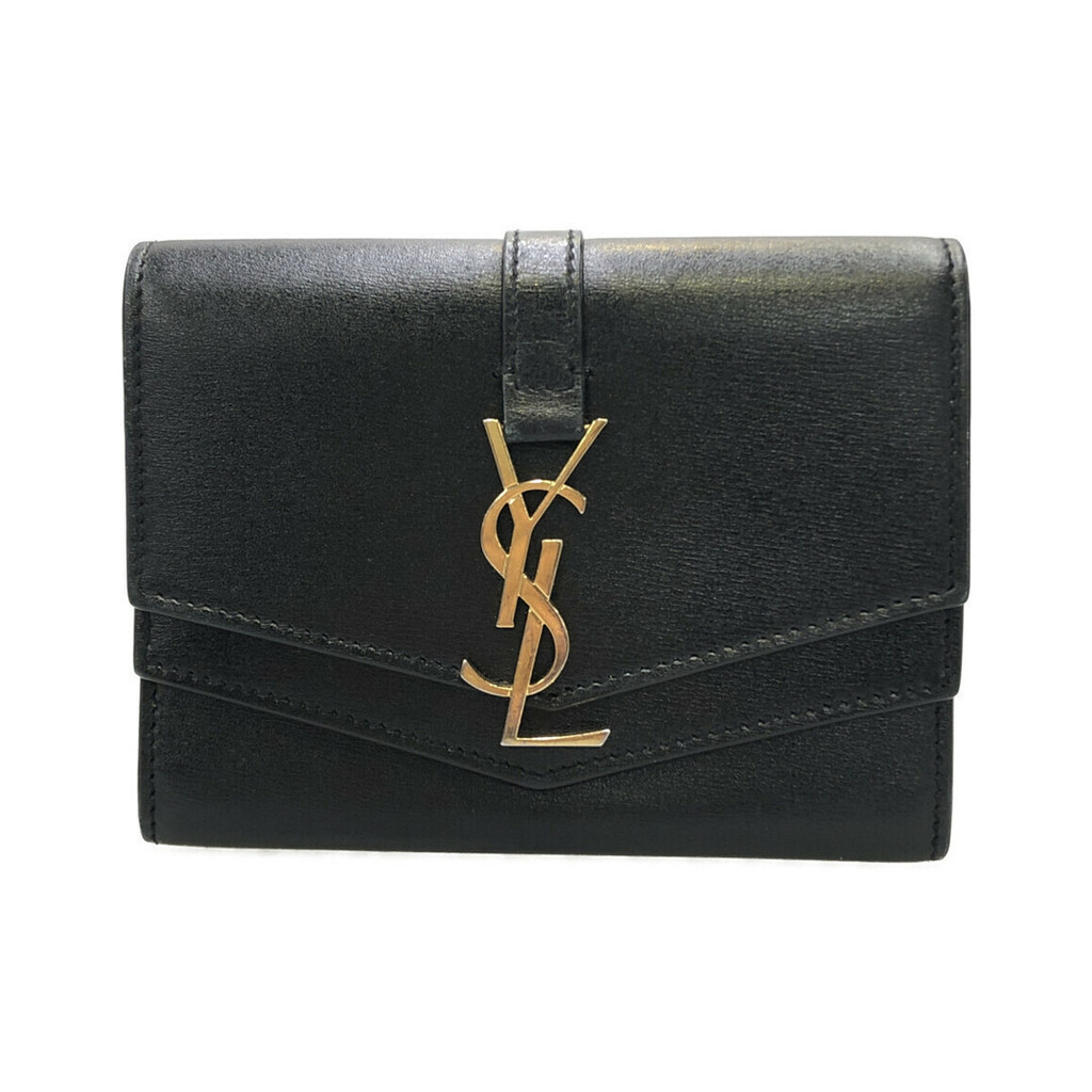 Yves Saint Laurent YSL Paris NT Laula ANR Bifold Wallet Lola Women ส่งตรงจากญี่ปุ่นมือสอง
