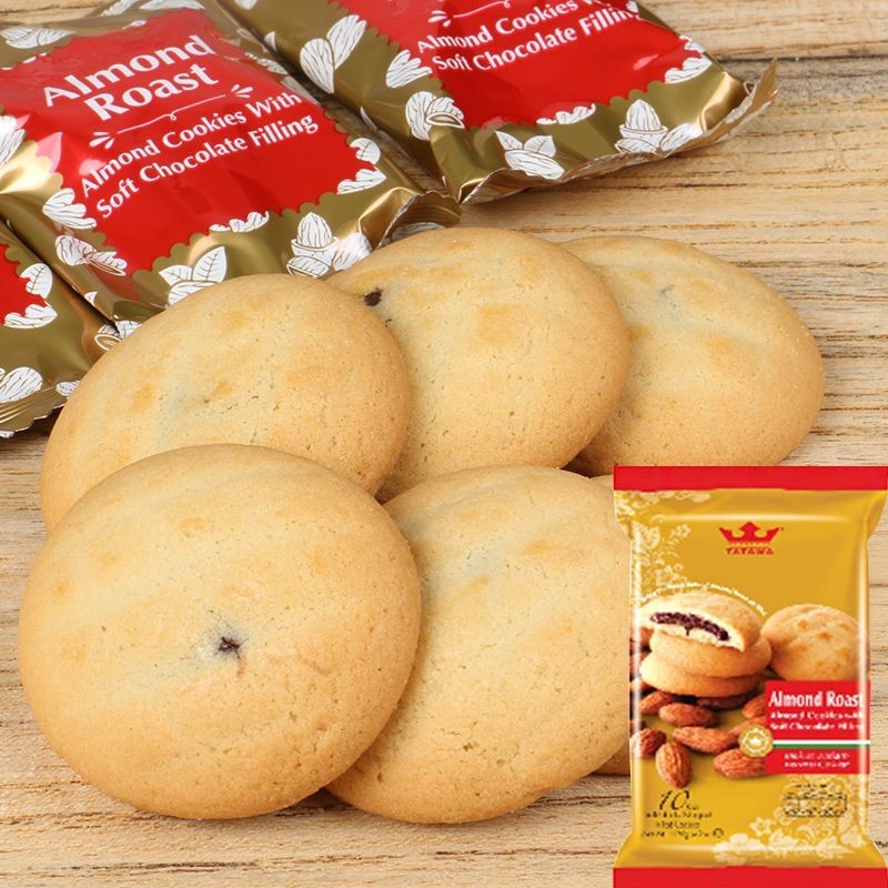 🔥ของแท้🔥 Tatawa Sandwich Cookies Imported From Malaysia 120g Hazelnut Chocolate Multi-flavor Pop-