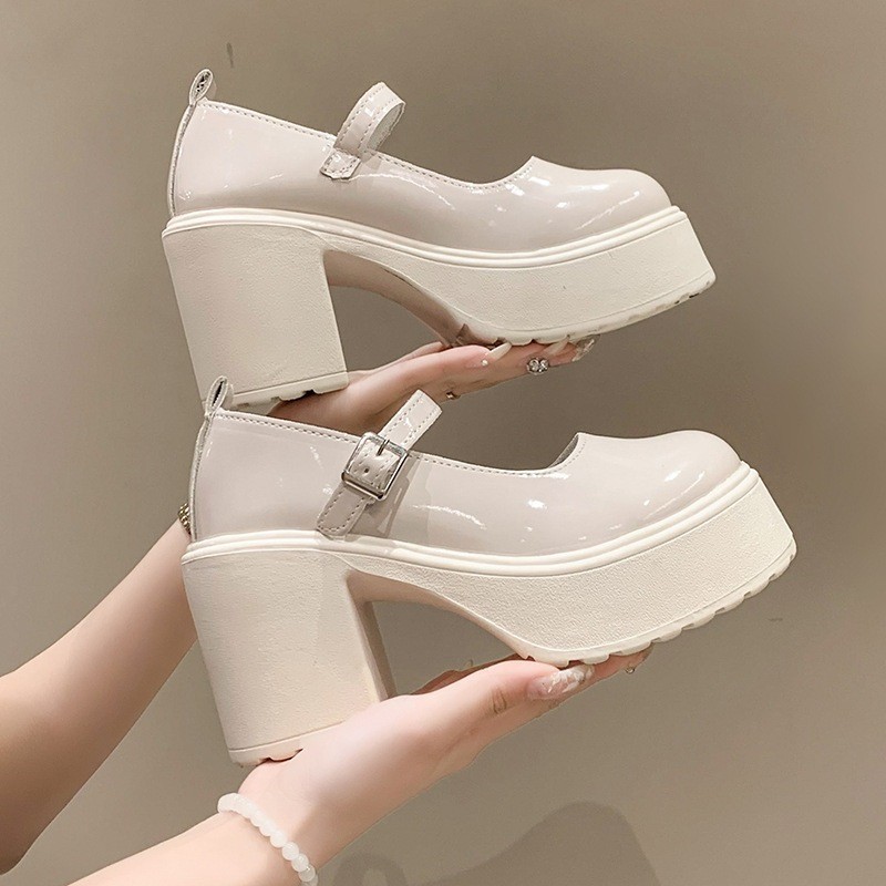 bamboo รองเท้าส้นสูง รองเท้าแตะ รองเท้าส้นสูงผู้หญิง 2023 ใหม่ การตัดเย็บที่ดี ความยืดหยุ่นที่ดี มั