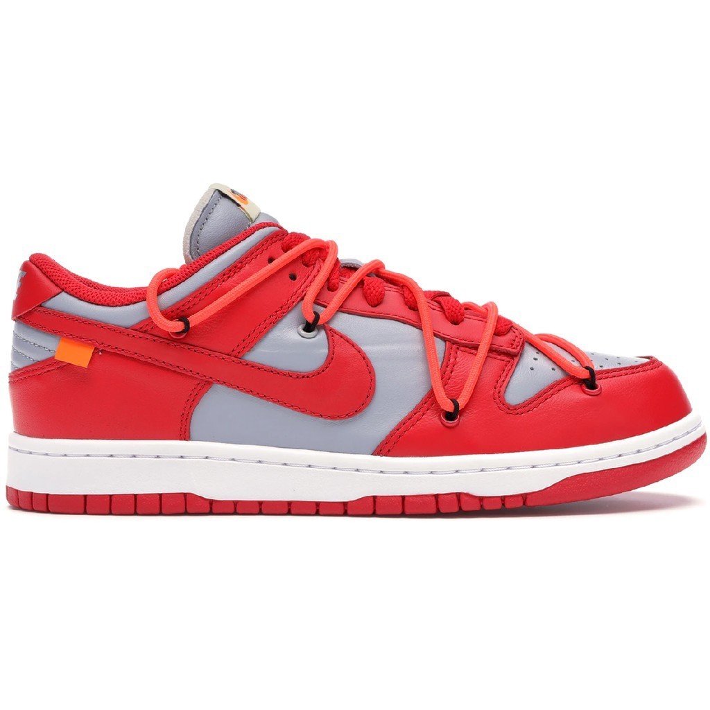 ♞,♘,♙Nike Dunk Low x Off-White (UNIVERSITY RED)