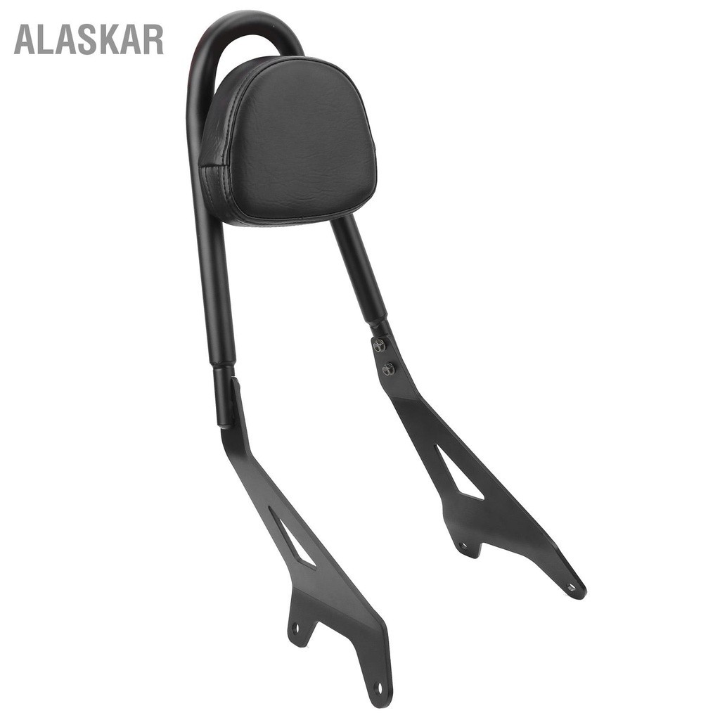 ALASKAR ผู้โดยสารด้านหลังรถจักรยานยนต์ Sissy Bar พนักพิง Rack Fit สำหรับ Yamaha Bolt XV XVS 950 RSp