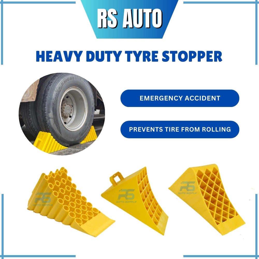 Lorry Trailer Stopper ภายใต้ Tyre Emergenry Lori Treler รถบรรทุก Heavy Duty
