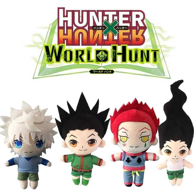 อะนิเมะ Hunter X Hunter ตุ๊กตาของเล่นตุ๊กตา Hisoka Killua Zoldyck Gon น