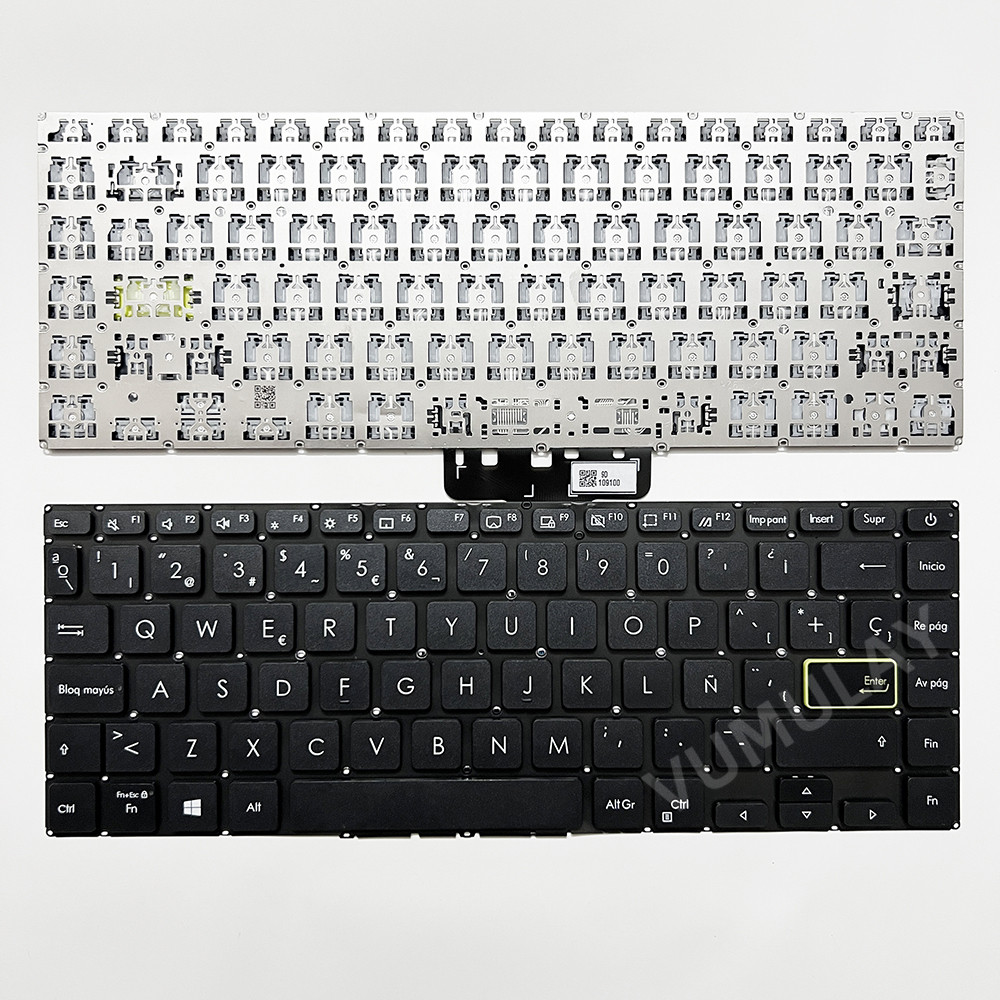 US/UK/สเปน/Ru คีย์บอร์ด สำหรับ VivoBook D413D D413DA X413EA X413FA X413FF X413J