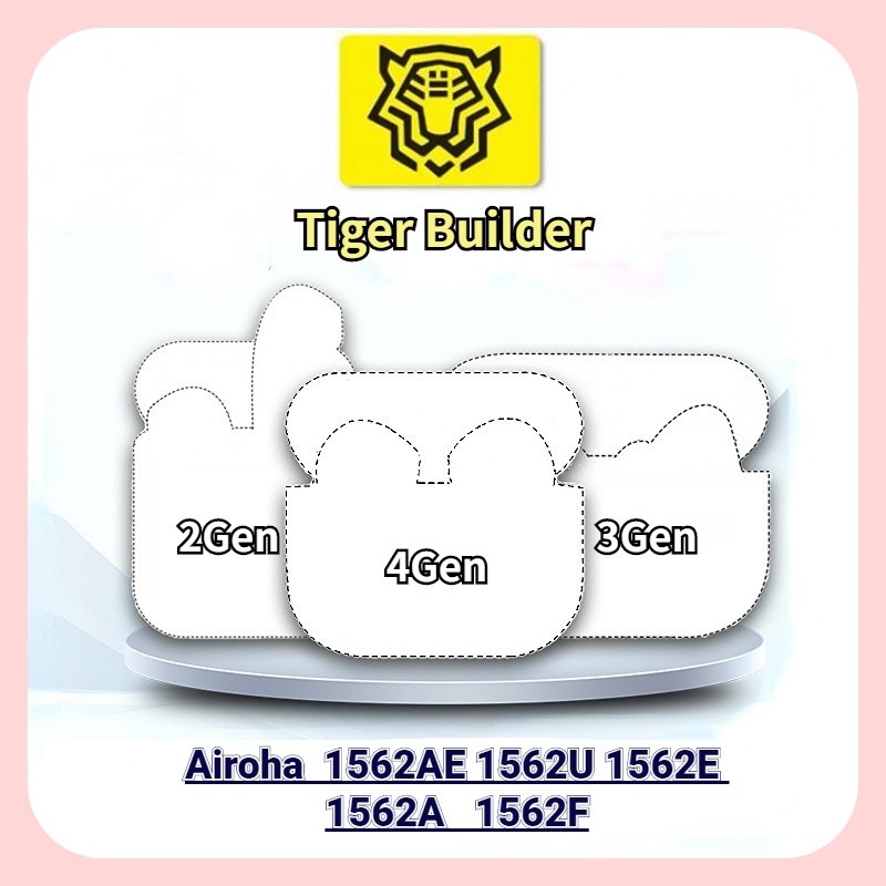 Milu Airoha1562 Chipset Series Tiger Builder หูฟัง TWS หูฟังไร้สายบลูทูธ 2GEN 3GEN 4GEN ฟังก์ชั่นเต
