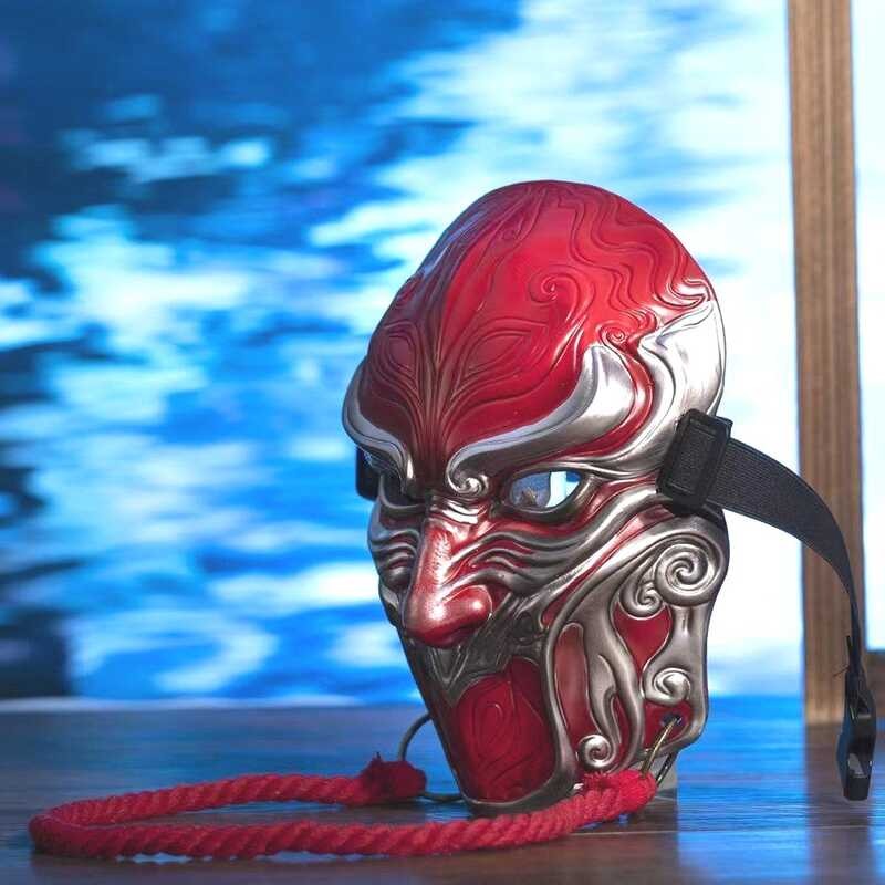 Li Xingyun cos Dashuai Li Xingyun ภาพวาด Jianghu Bad Old Li เรซิ่นหัตถกรรม cos สวมหน้ากากเดียวกัน