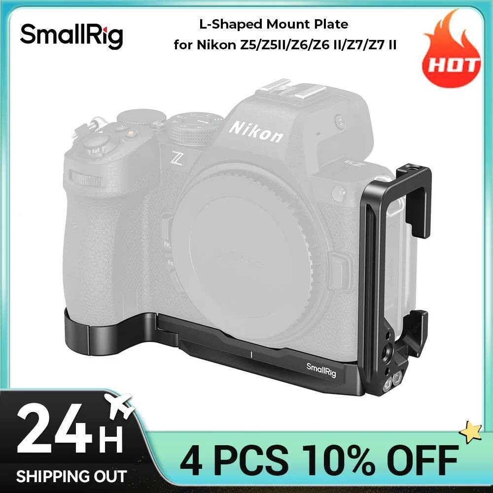 SmallRig Z5II / Z6II / Z7II L-Shaped Mount Plate สําหรับกล้อง Nikon Z5, Z5II,Z6, Z6II, Z7,Z7II พร้อม