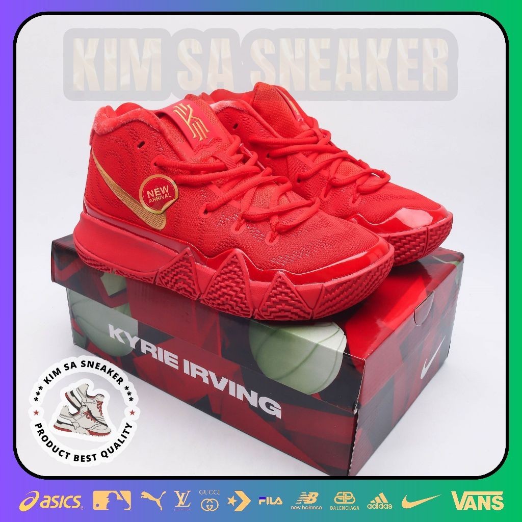 รองเท้า Nike Kyrie 4Green Lobster PE Shoes (กล่องพิเศษ) Ar4597 _ รองเท้าผ้าใบ