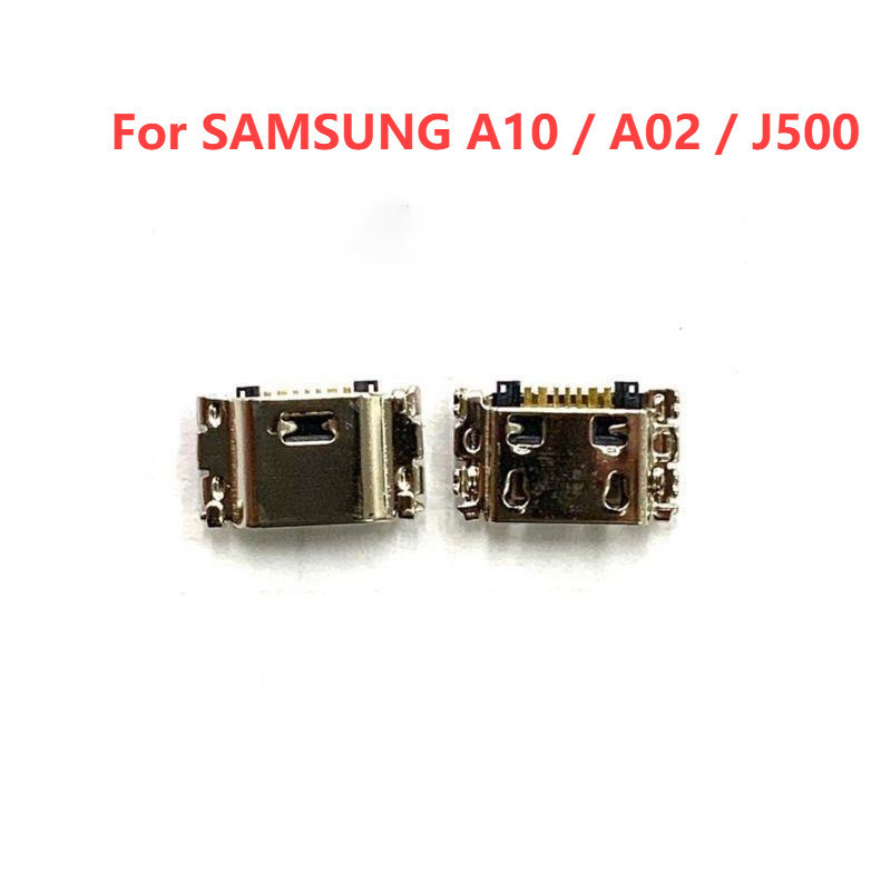 1-10 ชิ้น SAMSUNG A10 / A02 / J500 พอร์ตชาร์จ / ปลั๊กใน / พอร์ตชาร์จ / พอร์ต USB ขั้วต่อพินชาร์จ Android