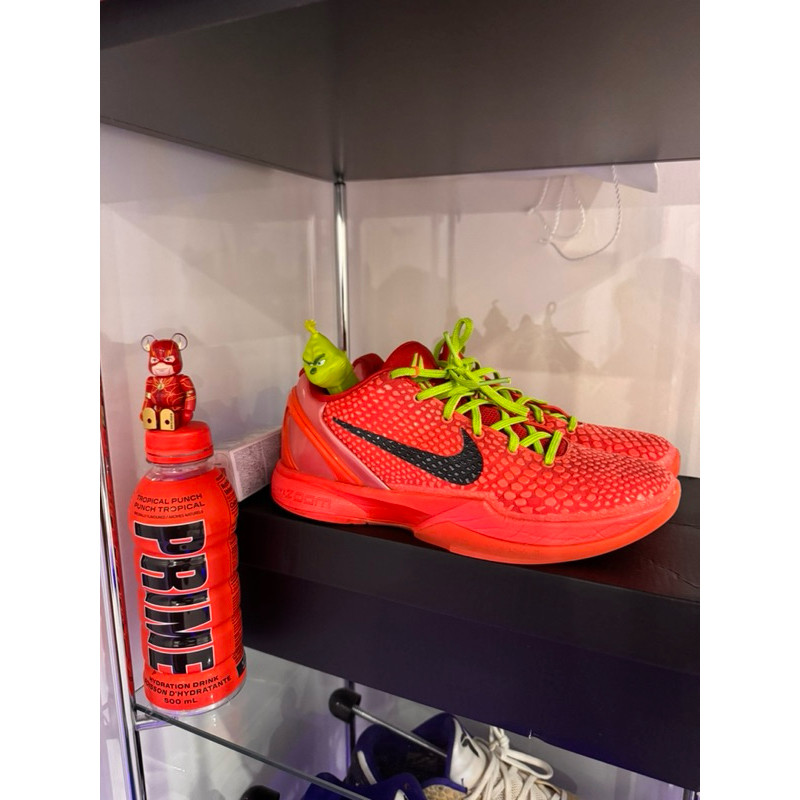 ฟิกเกอร์ Kobe 6 revers grinch มือสอง US8 ของแท้ 100%