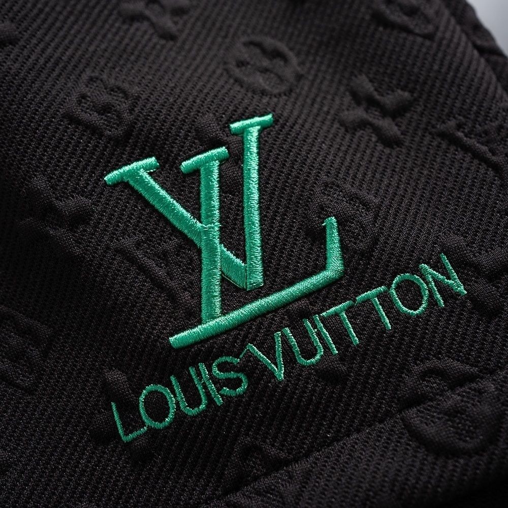 Louis Vuitton Louis Vuitton LV 2024 กางเกงขาสั้นใหม่ผู้ชายฤดูร้อนอินเทรนด์แบรนด์ Presbyopic กีฬาลําล