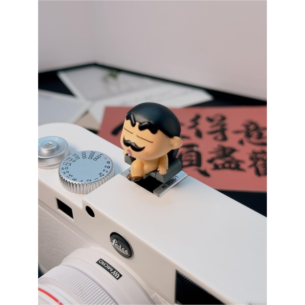 กล้องเครยอนชินจังฝาครอบรองเท้าร้อนกล้องตกแต่งรองเท้าร้อนเหมาะสําหรับ Canon Sony Fuji Canon Nikon SLR