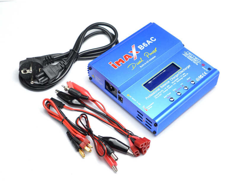 Δ ใหม่ Imax B6 AC B6ac Lipo Nimh 3S RC แบตเตอรี่สมดุลชาร์จด้วยสาย