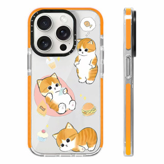 น่ารักสันทนาการแมวสีส้มภาพประกอบกรณีเข้ากันได้สําหรับ ไอโฟน …