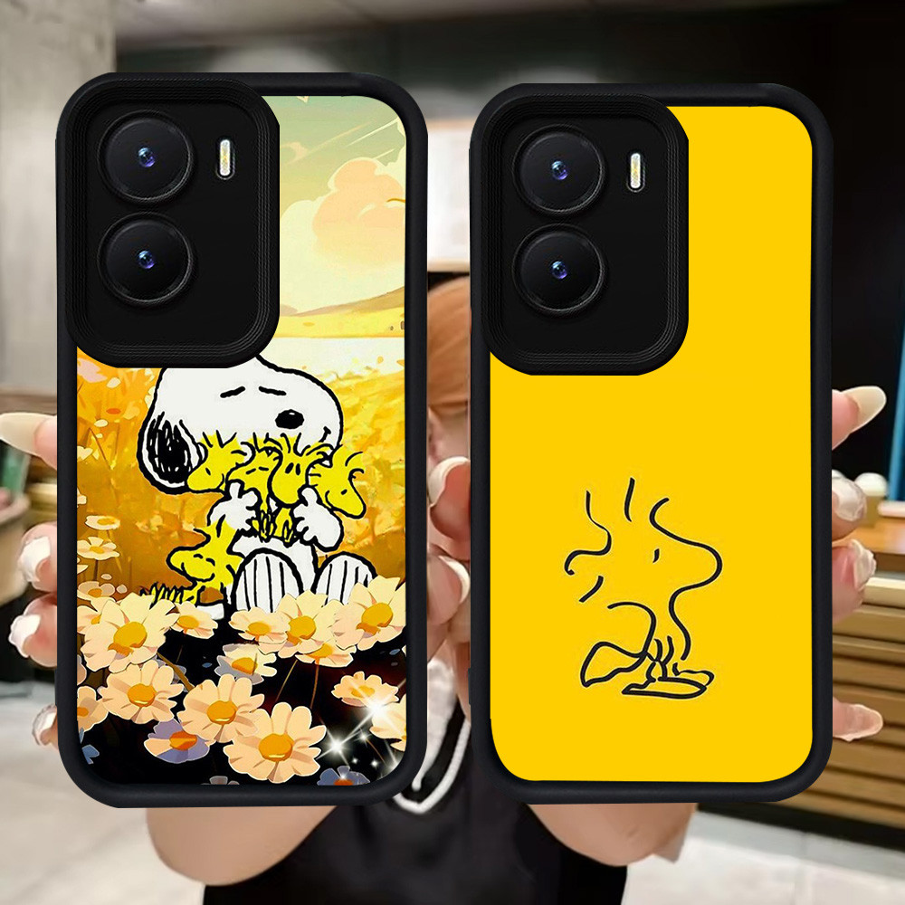 Q43 Woodstock นุ่มสําหรับ VIVO Y35 IQOO Z9X Y01 Y01A Y55 Y75 Y56 Y15a Y16 Z9 Y15s Y22s Y22 13 Z10 T4