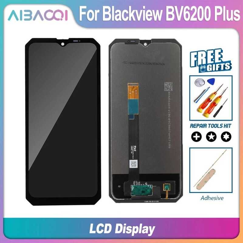▥ Aibaoqi ใหม่ Blackview Bv4800 Pro Bv6200 Plus หน้าจอสัมผัส + จอแสดงผล LCD และ Shakr 9 Wave 8C