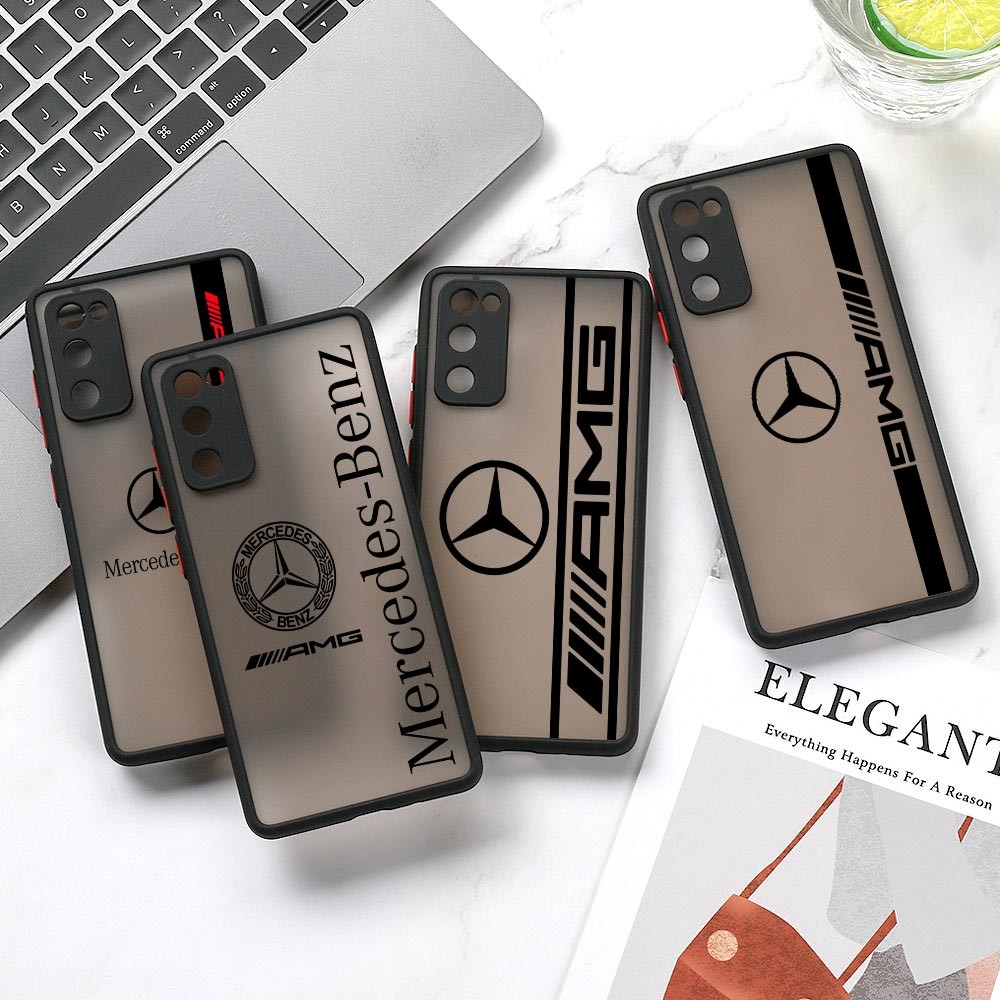 Mercedes-Benz Class AMG รถหรูหราสําหรับ Samsung Galaxy A56 A55 5G A36 A72 A14 A54 A53 A32 A12 A26 A25 A15 A52 A32 A16 A06 กันกระแทกเคสโทรศัพท์ฝาครอบโปร่งแสง