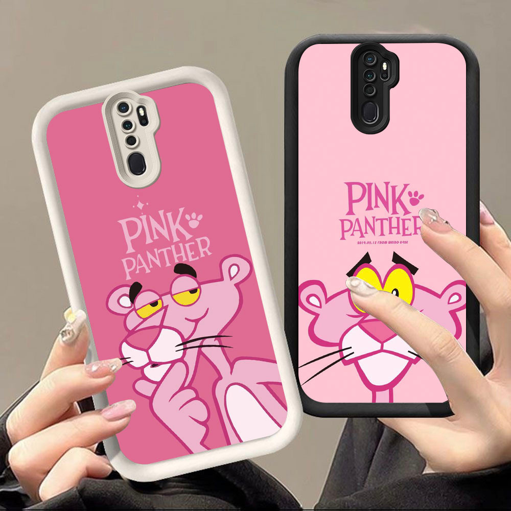 DF-96 Pink Panther หรูหราปลอกอ่อนสําหรับ OPPO A9 A5 F11 Reno 8T 2Z 2F Pro