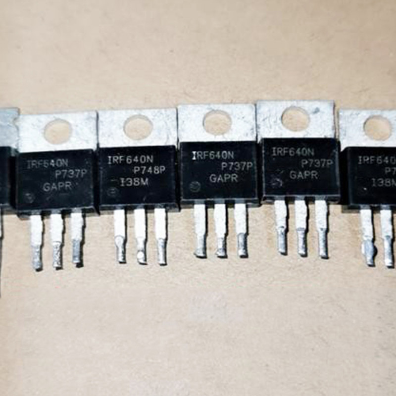 ใช้ 10 ชิ้น IRF640N IRF640 IRF9640 F9640 IRF9640N IRF640NPBF IRF9640NPBF TO-220 ในสต็อกเดิมถอดชิ้นส่