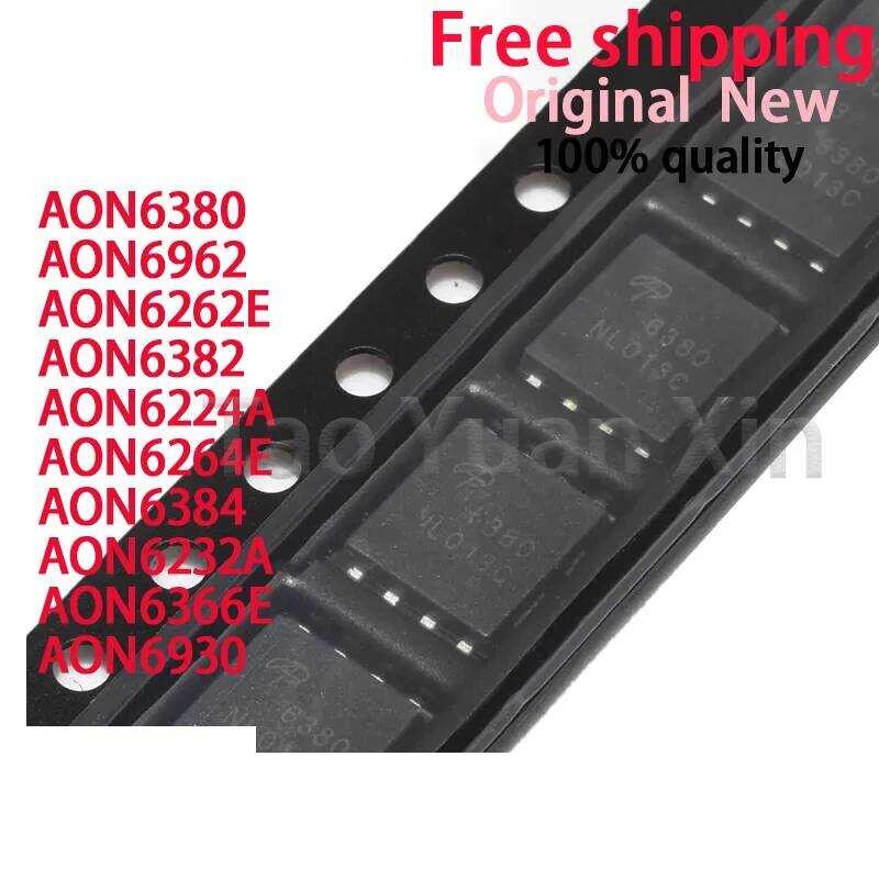 AON6380 ชิปเซ็ต AON6382 AON6384 AON6930 AON6962 AON6224A AON6232A AON6262E AON6264E AON6366E QFN-8 ใ