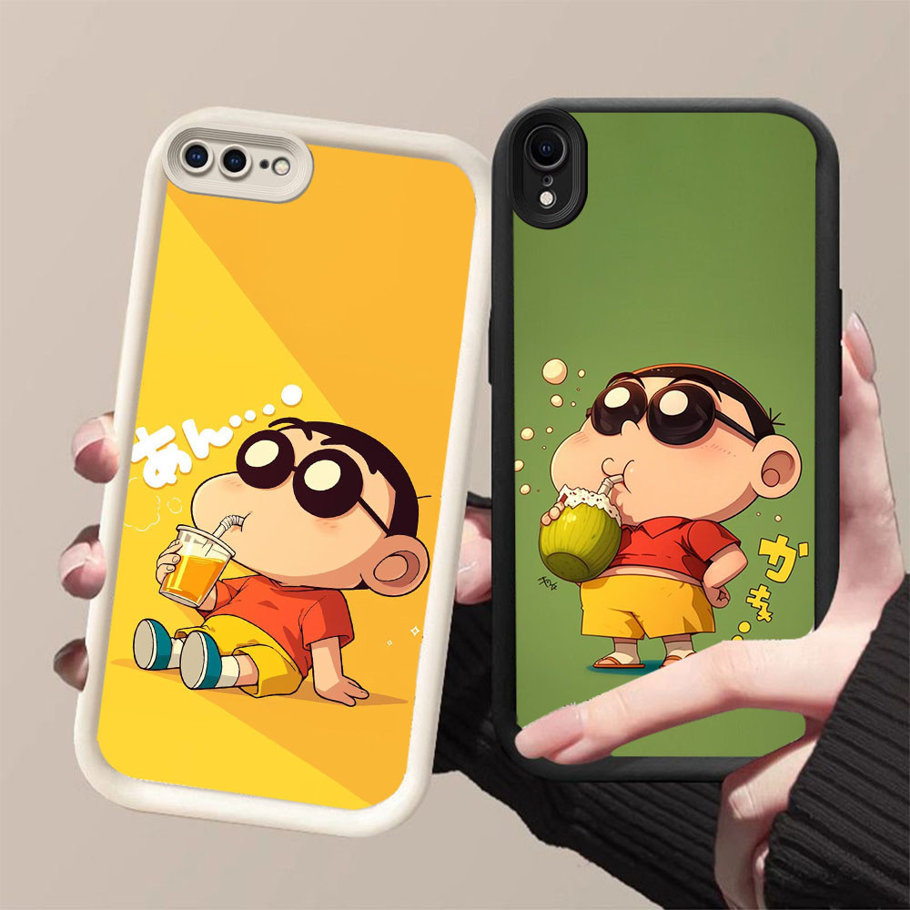 YZ-57 Crayon Shin-chan สวยมากสําหรับ iPhone 6 7 XS X XR 8 Max Plus