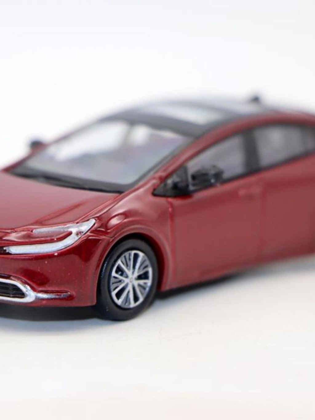 Para64 Alloy Car 1 64 PRIUS 2023 Toyota PRIUS รถสปอร์ต โมเดลรถ ของเล่น เครื่องประดับ Out of Print Mo