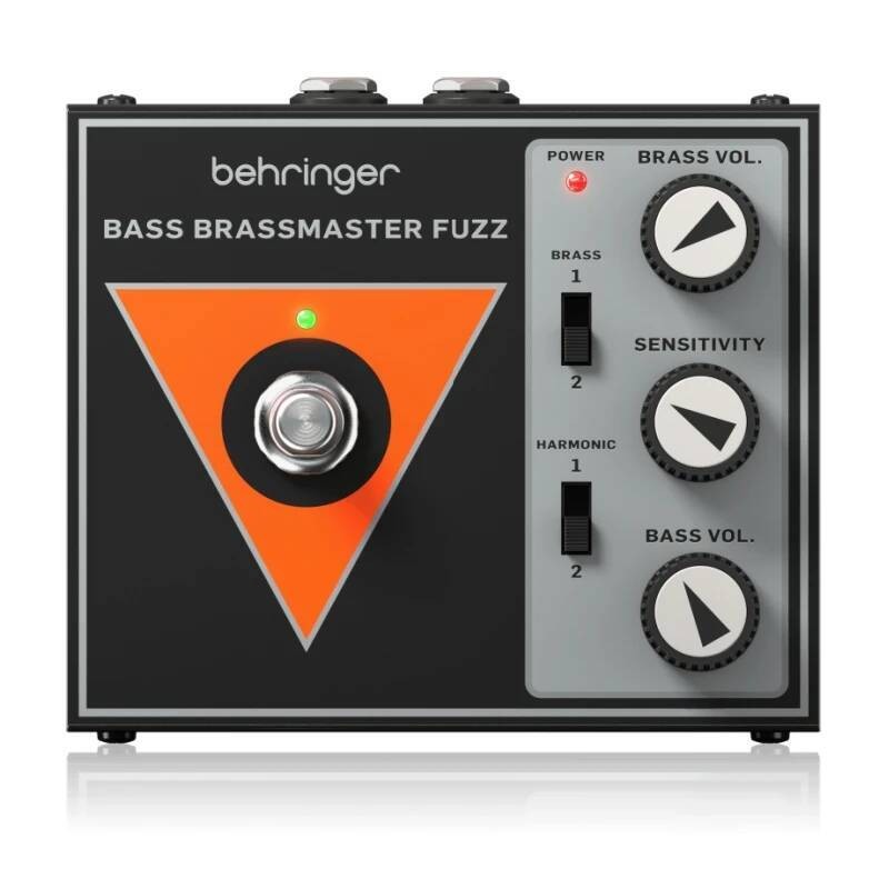 Behringer BASS BRASSMASTER FUZZ Vintage 72 Octave Bass Fuzz ในตัวแหวน Modulator และ Dry สัญญาณผสม HI