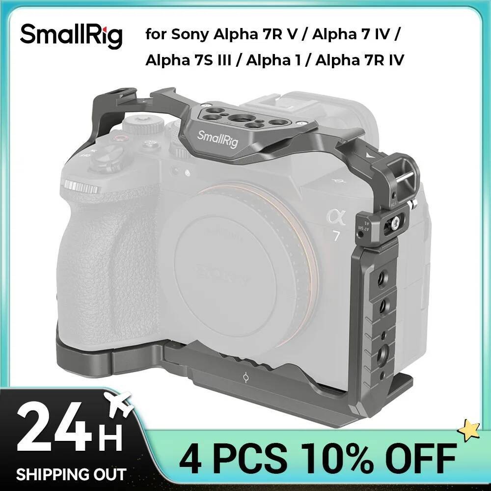 SmallRig HawkLock กรงแบบปลดเร็วสําหรับ Sony Alpha 7R V / Alpha 7 IV / Alpha 7S III / Alpha 1 / Alpha