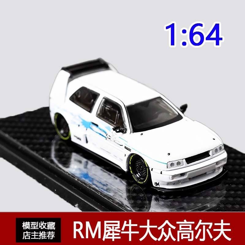 Rhino Model RM Rhino Model 1: 64 Volkswagen VW Golf Golf Moon Car โมเดลรถโลหะผสม