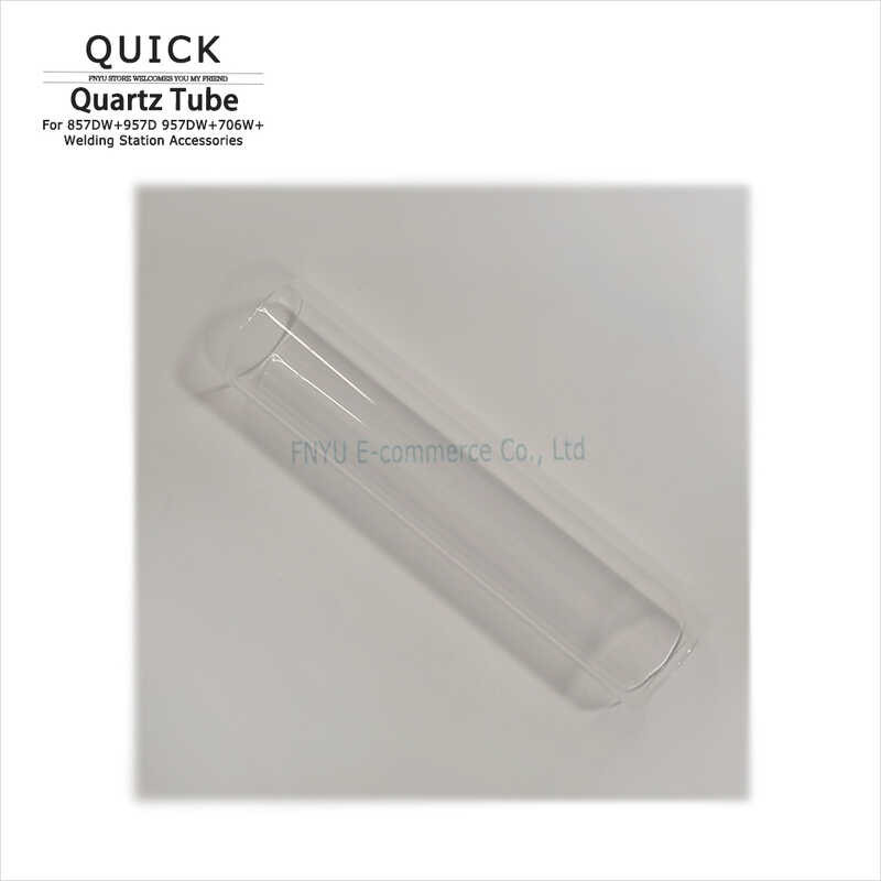 857Dw QUICK 957D 957Dw 706W + *ลมร้อนความร้อนชิ้นส่วนหลักท่อเหล็กควอตซ์ท