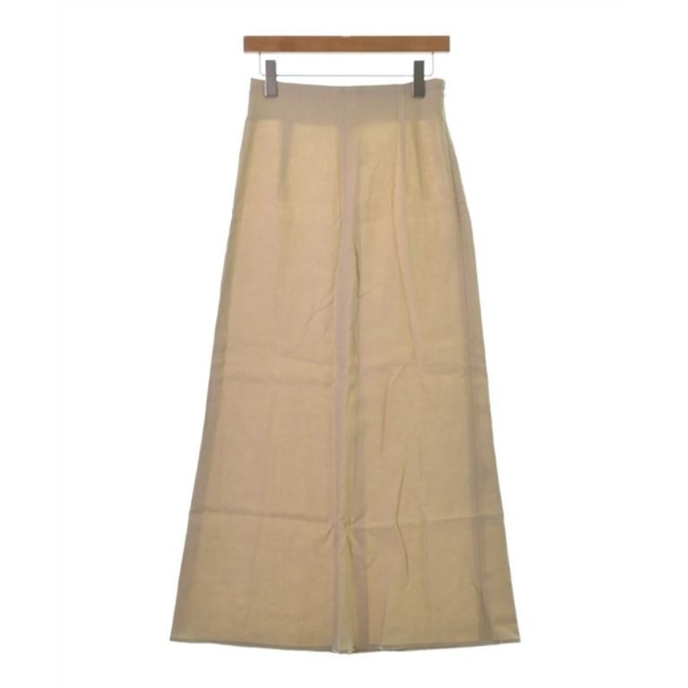 AZ WH SKA Whim Gazette M I Skirt beige Women Long Direct from Japan Secondhand