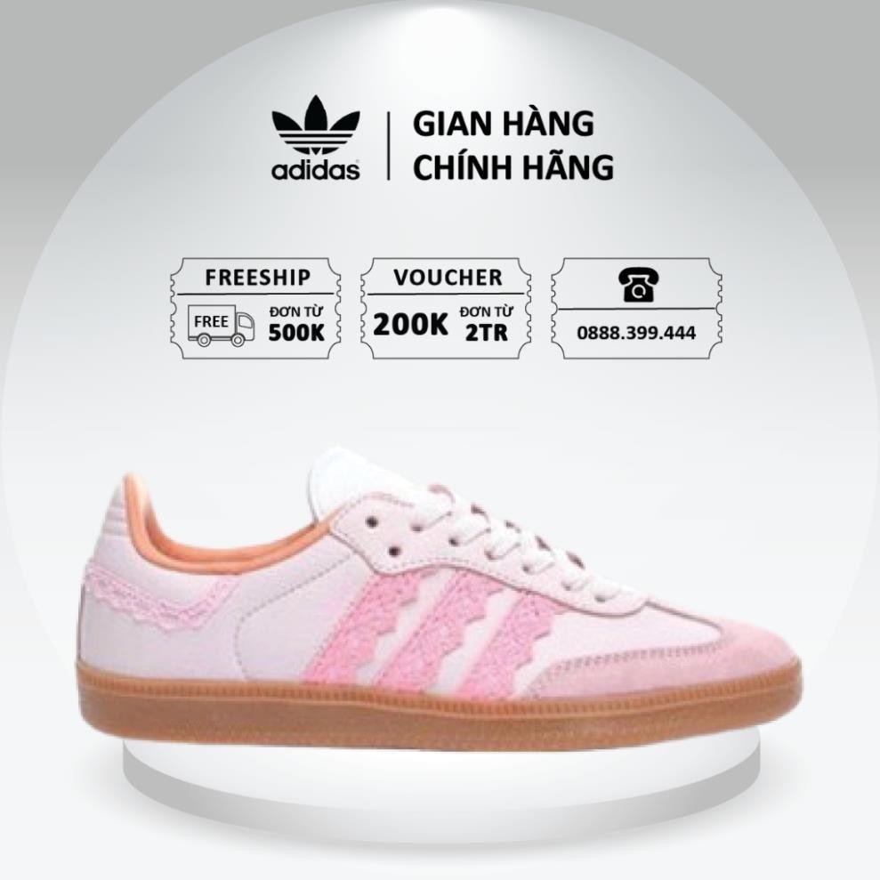 | ของแท้ | รองเท้าผ้าใบ Adidas Samba OgPink Lace IG5932