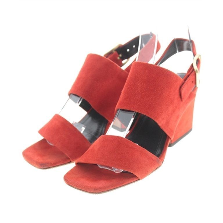 ELIN n M 5 Sandals Women red 21.5cm Direct from Japan Secondhand