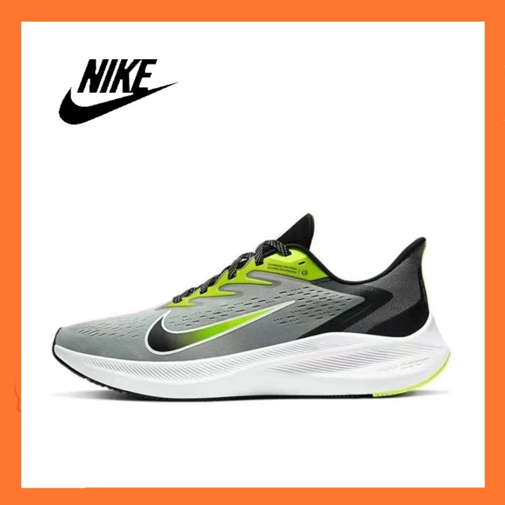 【พร้อมส่ง ของแท้ 100%】 Nike Air  Zoom Winflo 7  รองเท้ากีฬา