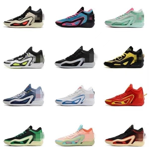 รองเท ้ าราคาถูกดี Tatum 1 Tatum 1st Generation Basketball Breathable Cushion Air Cushion รองเท ้ า