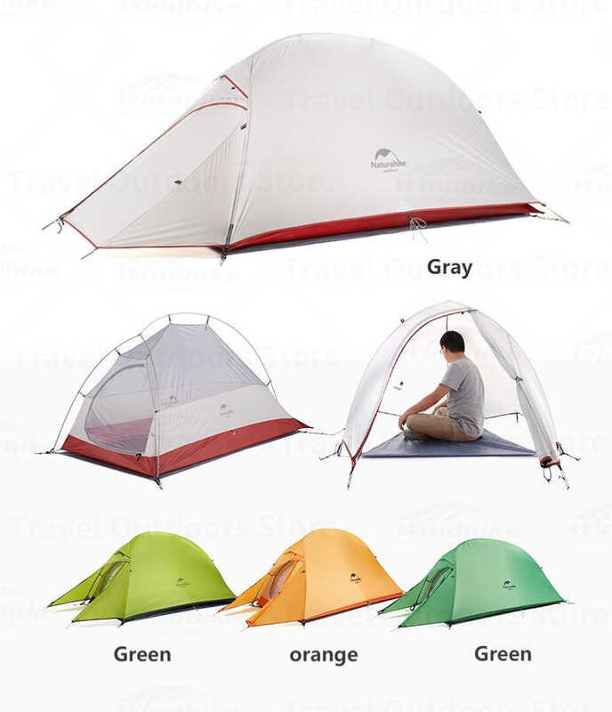 เมฆขึ้น 5 Naturehike 1 เต็นท์ Ultralight Camping โดมเต็นท์เดี่ยวเห