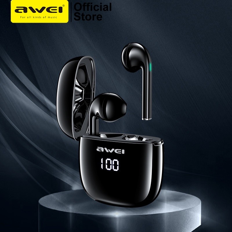 Awei T28P หูฟังบลูทูธไร้สาย True Wireless