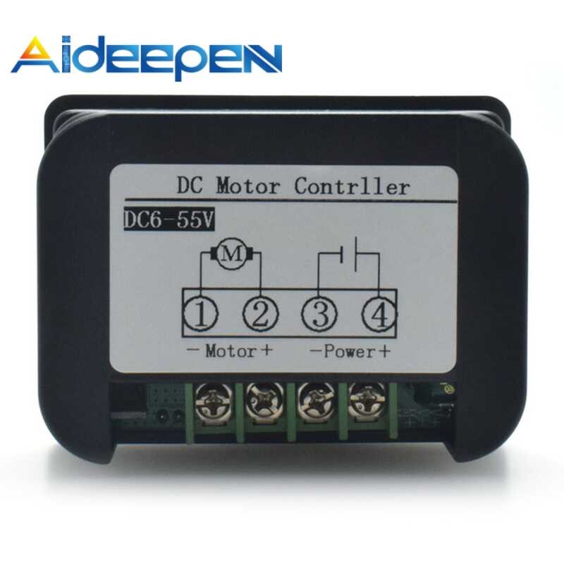 ❤ Aideepen มอเตอร์ผู้ว่าราชการจังหวัด PWM ปรับความเร็วเ