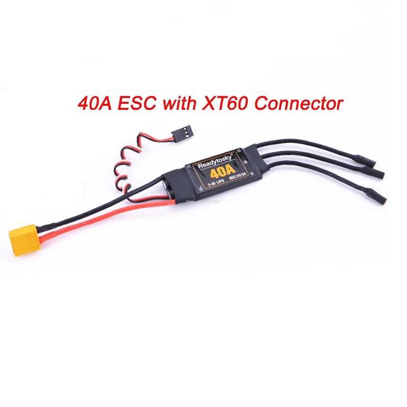 Δ A2212 2212 1400Kv 2200Kv มอเตอร์ไร้แปรงถ่าน 40A ESC 6035 / 8060 ใบพัด