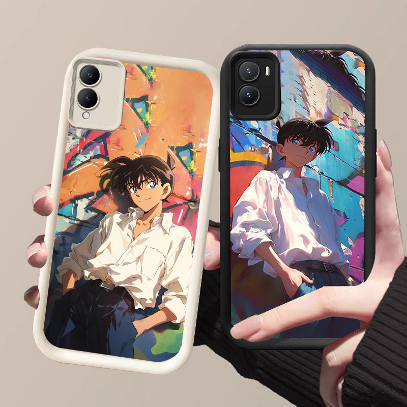 YZ-68 Detective Conan ปลอกกันกระแทกสําหรับ VIVO IQOO Y28 Y56 Y17S Y16 Z9X Z9 Y35 Y02S 2024 5G