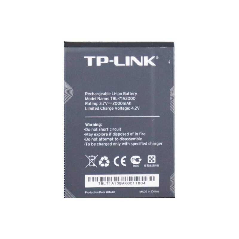 ▥ 100% ของแท้ 2000Mah Tbl-71A2000 แบตเตอรี่สําหรับ Tp-k Tl-Tr861 2000L Tl-Tr761 M5250 M5350