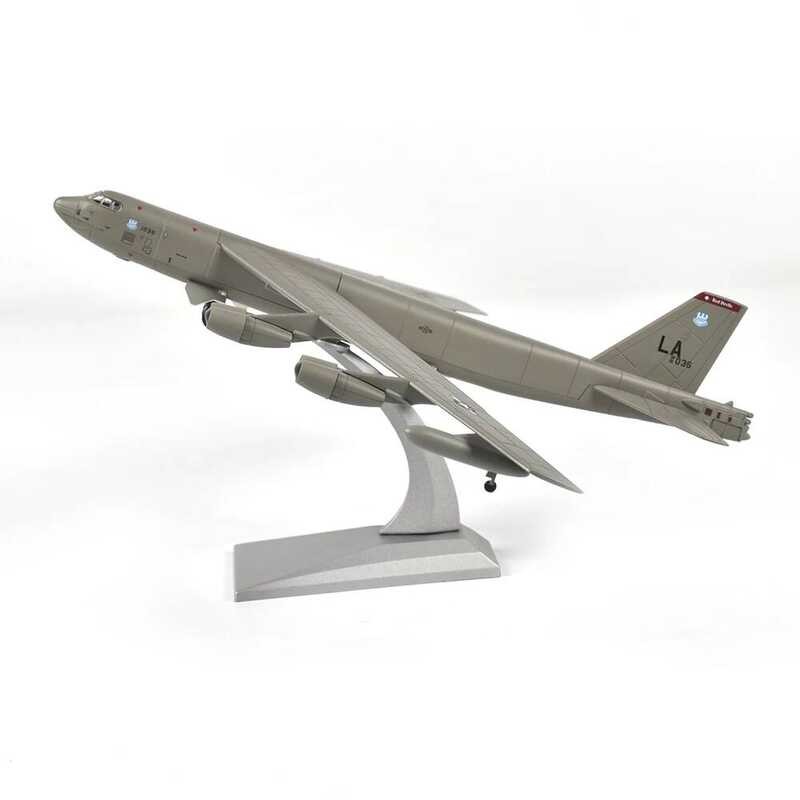 Jason TUTU B52 Bomber Military Model Airplane 1:200 Scale Alloy Fighter B-52 Aircraft Plane Drop Sh