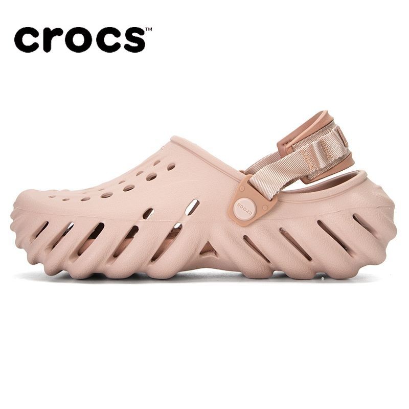♞,♘,♙Crocs Crocs ถ้ำรองเท้าของแท้สำหรับผู้ชายและผู้หญิงในฤดูร้อนรองเท้าแตะกลางแจ้งรองเท้าชายหาดรองเ