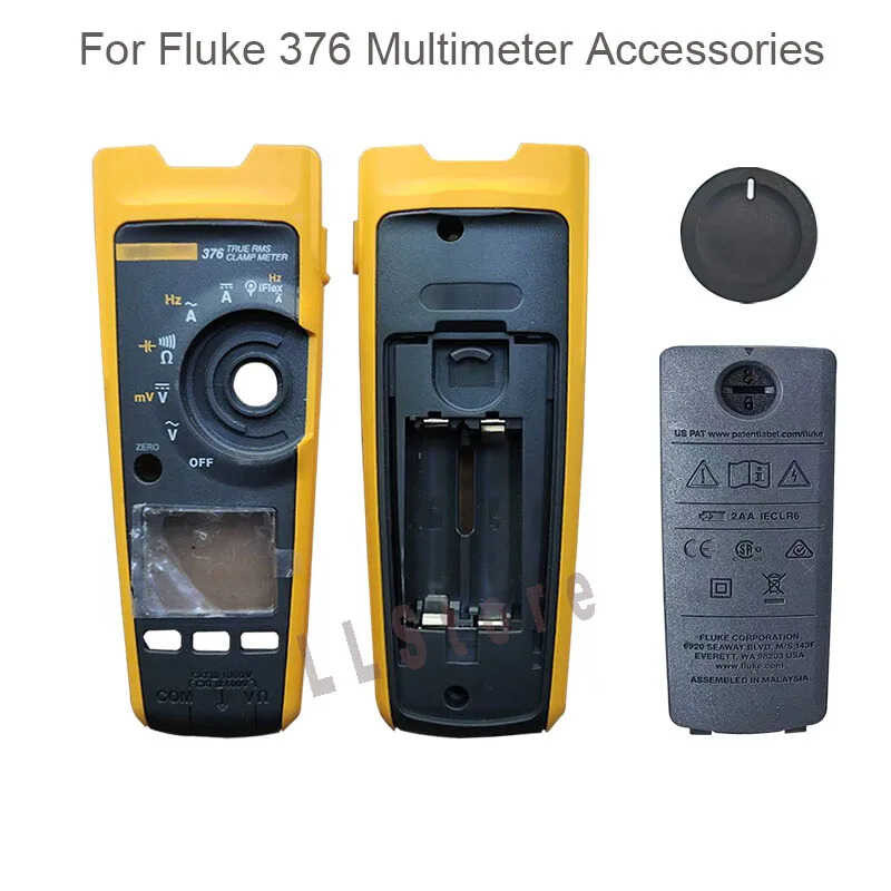 ❤ Original New Case For FLUKE 376 Multimeter Accessories Front Housing Rear Shell Knob And Batt