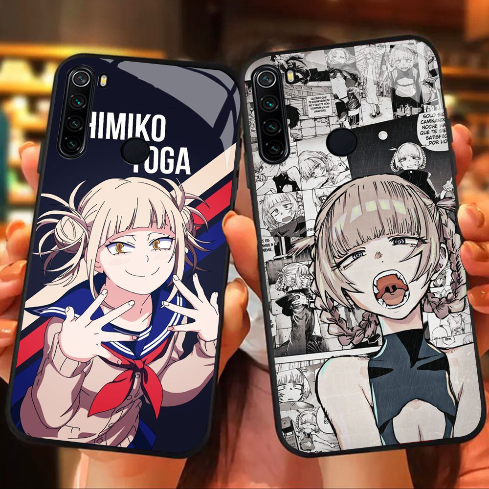 MK-71 Himiko Toga Liquid HD Glass Casing สําหรับ Xiaomi Redmi 8 8A 9 หมายเหตุ 8 10 Pro Lite