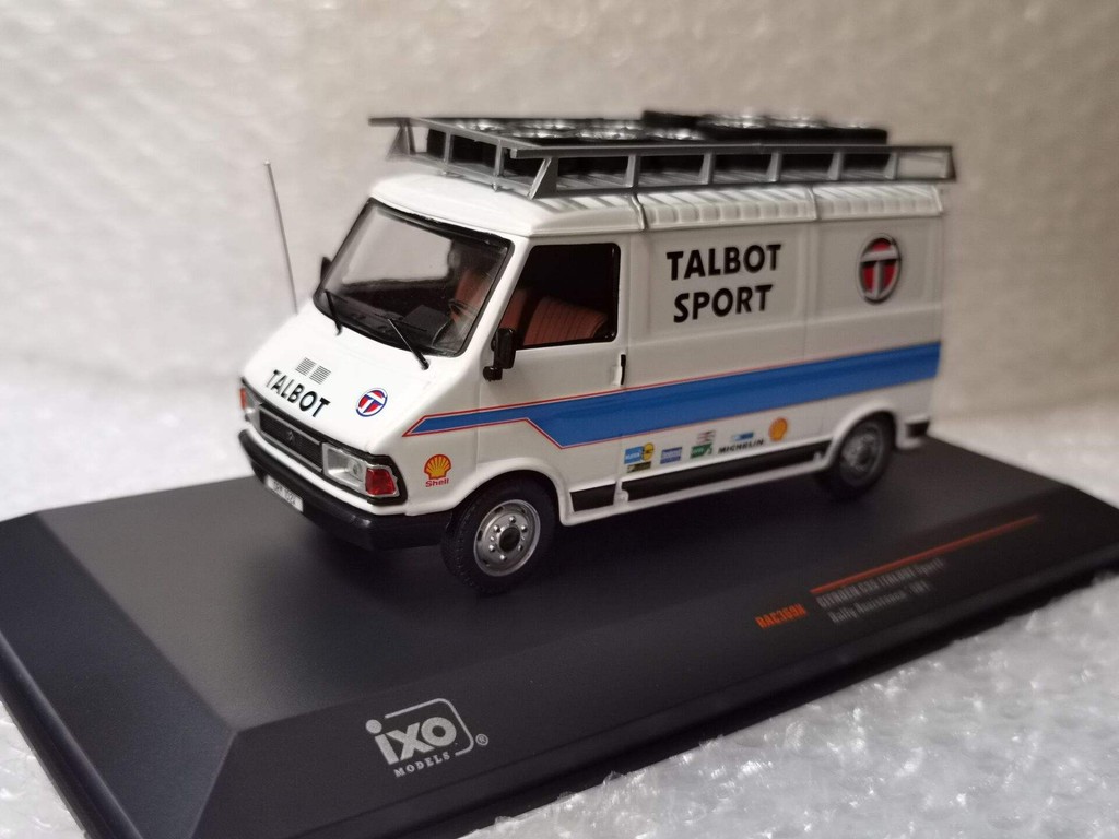 IXO 1/43 CITROEN C35 1981 CITROEN Van Model Alloy จัดส่งฟรี Out of Print Car Model